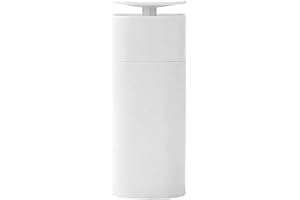 JORZER Distributeur à pompe à poussoir, 17,8 x 7,6 x 7,6 cm, flacon à pompe vide, étanche, portable et léger pour vernis à ongles et démaquillant