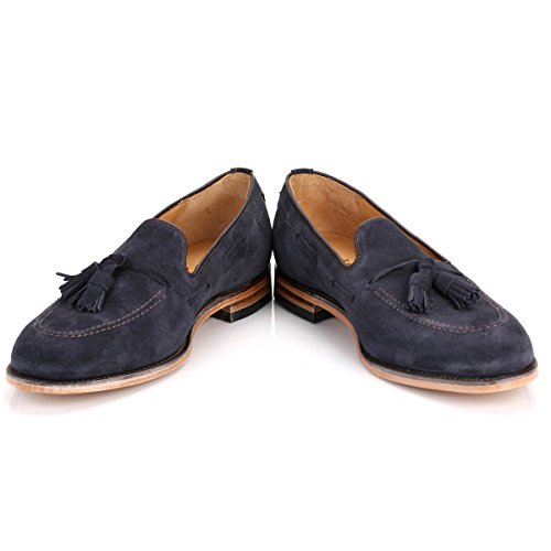 Loake Herren Polo Wildleder Lincoln Loafer Marine Marine