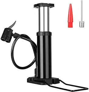 DIYASHI Imported Portable High Pressure Foot Air Pump Compressor for Car and Bike Air Pump for Motorbike,Cars,Bicycle,for Football,Cycle Pumps for Bicycle,car air Pump for tubeless (Foot Pump)