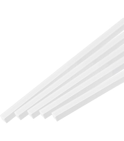 QUARKZMAN 5pz Asta Quadrata In ABS 2x2x500mm Asta In