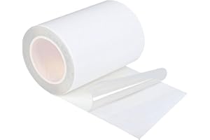 Durdiiy Tent Repair Tape Transparent Waterproof Professional TPU Tenacious Self Adhesive Resistant Puncture Tear Canvas Patch Kit for Awning Gazebo Vinyl Airbed Boat Covers (10cm*2m)