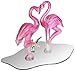Produktbild Unison Geschenke vt-7363 Kristall Glas Herz Geformt Flamingos Dekoration Display Figur