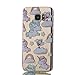 Produktbild KSHOP TPU Silikon Hülle für Samsung Galaxy S7 Edge Handyhülle Schale Etui Protective Case Cover dünn mit Drucken Muster - Das Einhorn Die wolken Der Regenbogen Ballon