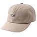Produktbild Hirolan Jungen Stickerei Baumwolle Baseball Kappen Mädchen Snapback Cap HipHop Flacher Hut Damenmütze Elegante Hut Baseballmütze Schiebermütze Schirmmütze (Einstellbar, Khaki)