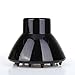 Demiawaking Universal Blower Hairdressing Styling Salon Curly Hair Dryer Diffuser Cover Acessories Black