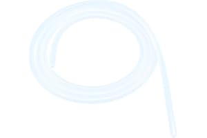 iMeistek Silicone Tube, Length 1.5 Meter, 8mm ID X 12mm OD, Flexible Food Grade Hose, Water Air Hose Pipe for Pump Transfer