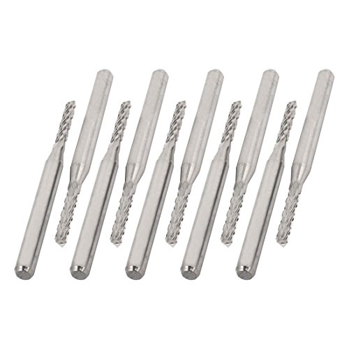 100 PCB Hartmetall-Fräser Bits 2.0 mm Schneiden Dia