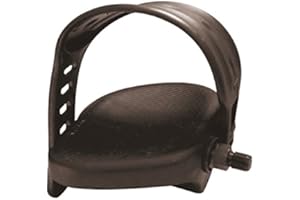 MV-TEK Pedali ciclocamera in Nylon Nero Filetto 1/2'' - 12mm (Pedali Ciclocamera)