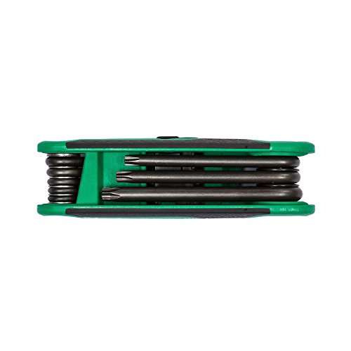 TORX® 71294 Schraubendreher Set im Klapphalter 8tlg. TX9 – TX40 | Made in Germany | TX9 | TX10 | TX15 | TX20 | TX25 | TX27 | TX30 | TX40 | TX | für Torx-Schrauben - 4