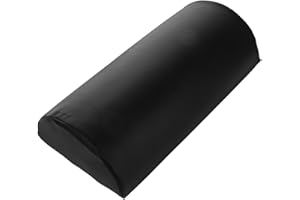 Veemoon Coussin Demi-rond Ferme pour Table de Massage Support Confortable pour Jambes et Antidérapant pour Spa et Salons de