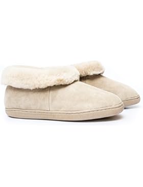 Hausschuhe Kreta aus 100% Merino Lammfell aus Australien