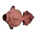 Produktbild E_SAN Keramik Aschenbecher lila Sand persönlichkeit Goldfish schmuck Dekoration büro Wohnzimmer Hause kreative aschenbecher 22 * 12,5 cm Rot (Farbe : Rot)