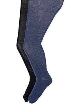 Melton Mädchen Strumpfhose 600071, 2er Pack