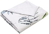 designers guild stoffe hamburg Trocknergeeignet DESIGNERS GUILD Acanthus Bettbezug Baumwolle Indigo 200 x 140 cm