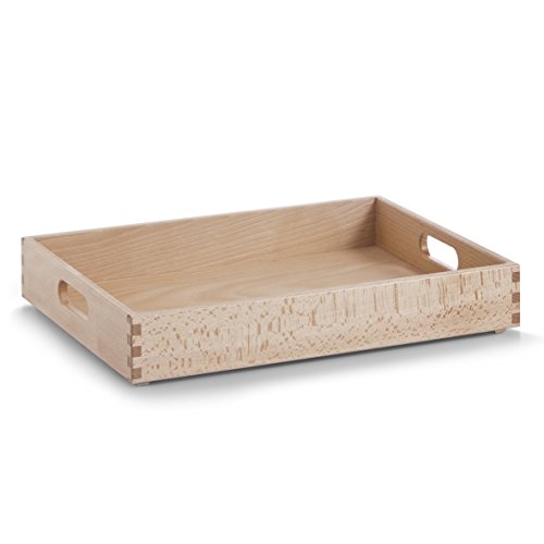 Zeller 13307 Allzweckkiste. Buche lackiert 40 x 30 x 7 cm