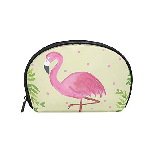 Trousse de maquillage Pochette à motif cosmétique Welcome Flamingo Pattern