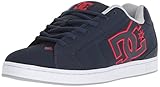 Style Number: 302361 DC Shoes Men\'s Net Low Top Sneaker Shoes Navy Blue Red 11