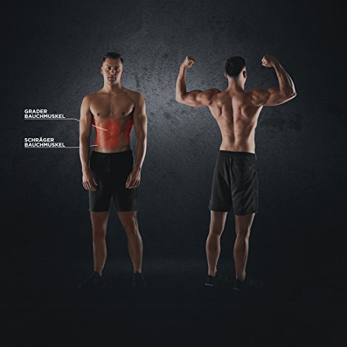 Ultrasport Bauchtrainer Ultra 150 Curved, Fitness Power AB Trainer, faltbar – multifunktionelle Bauchmuskeltrainingsstation für Muskelaufbau und Gewichtsreduktion - 7