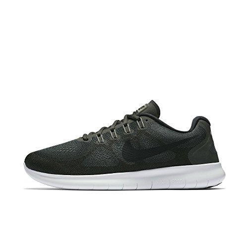 Preisvergleich Produktbild Nike 880839 300 Free RN 2017 Laufschuhe Dunkelgruen / 41