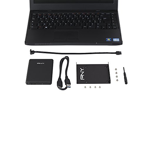 PNY SSD accessories kit für SSD oder HDD 2,5″ mit eingebautem USB 3.0 – Schacht und Cloning-Software. - 2