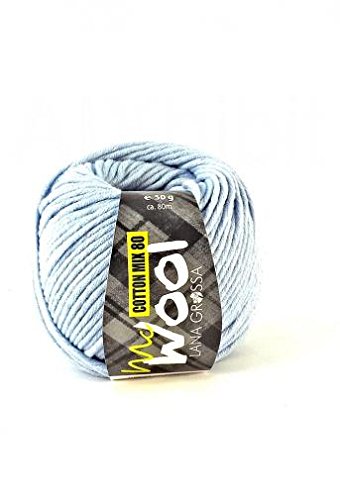 Lana Grossa COTTON MIX 80 513 Hellblau