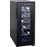 Syntrox Germany 12 Flaschen Digitaler Getränkekühlschrank...