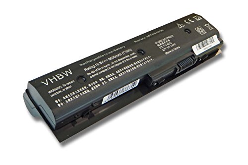 vhbw Akku 6600mAh Notebook Laptop HP Pavilion Envy m6 dv6 dv4 dv7 wie 671567-421 671567-831 671731-001 672326-421 H2L55AA HSTNN-LB3N HSTNN-LB3P MO06.