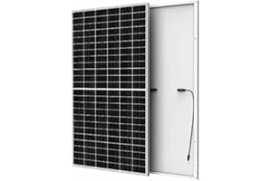 PLUSENERGY WCCSOLAR Panel Solar 550W Monocristalino HALF CELL 144 Células Tecnología PERC - Apto para instalaciones 12V / 24V / 48V