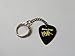 Produktbild JIMMY PAGE LED ZEPPELIN Guitar Pick signature gold stamped KEYRING KEY CHAIN