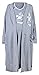 Happy Mama Women's Maternity Hospital Gown Robe Nightie Set Labour & Birth. 126p (Graphite, UK 14)