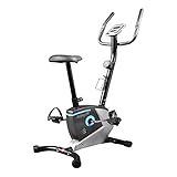 Detaillierte Aufbauanleitung (in Englisch mit Bilder), einfacher Zusammenbau (ca. 20 min.), Eigengewicht: ca. 20 Kg, Benutzergewicht bis max. 110 Kg, Aufstellmass (LxBxH): 87x57x124 cm, Farbe: Silber/Blau