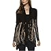 Produktbild Damen Asymmetrisch Cardigan Blumenmuster Strickjacke Cardigan Langarmshirt Lose Oberteil Mantel Jacke Kimono Parka Outwear von Innerternet