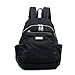 Produktbild JAGENIE Frauen Wasserdicht Nylon Fashion Rucksack für Reisen Tagesrucksack Windel Rucksack Schwarz
