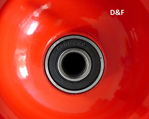 Schubkarrenrad luftbereift 4.80/4.00-8- inkl. Achse Ø 380mm – 92mm Breite – 200kg - 5