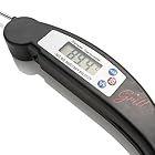 Hans Grill Grillthermometer BBQ Thermometer Digital Kochthermometer Kabelloses Sofortiges Zusammenklappbarer… – Bild 1