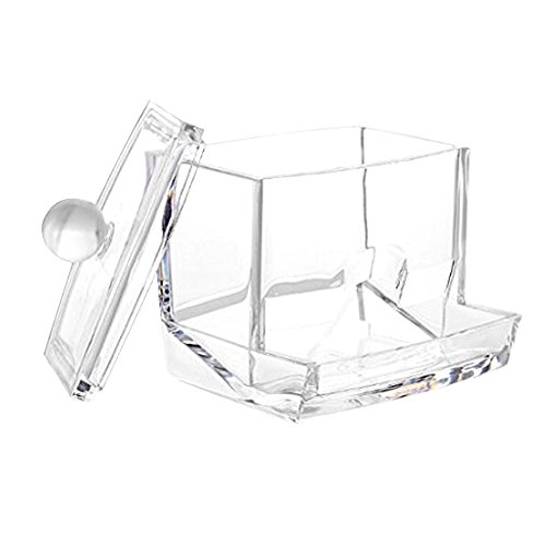 Contever® Durable Acrylic Cotton Swabs Balls Q-tip Cosmetic Makeup Organiser