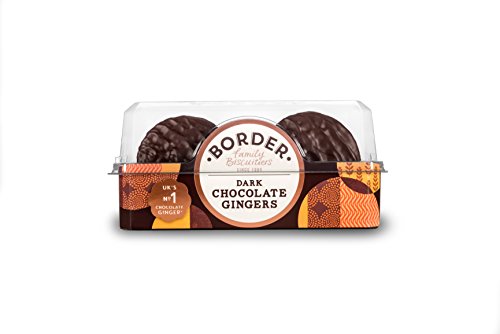 Preisvergleich Produktbild Border Biscuits die Legendäre Dark Chocolate Ginger 175 g (6 Stück)