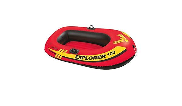 Intex Explorer 100 1 Person Inflatable Boat By Intex Amazon Co Uk Sports Outdoors