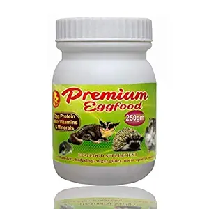Pet Care International (PCI) Egg Food for Hamster, Sugar Glider, Hedgehog, Mice, Micro Squirrel to Provide Essential Vitamins, Minerals and Nutrients for Healthy PetCare (250grm)