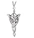 Produktbild Nina Selles® Herr der Ringe Kette Arwens Abendstern  Replik, versilbert 50 cm - NS 4250801501152