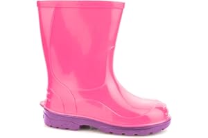 LEMIGO Kalosze gumowe dziecięce unisex dla chłopców i dziewczynek Buty przeciwdeszczowe OLI 20-35 EU