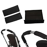 Hrph 2pcs Kinderwagen Griff Abdeckung Skid Multi Widerstand Rollstühle Poussette Anti-Rutsch-Matte Hand-Schutz-Abdeckung Werkzeuge - 2