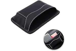 Uennm Boîte de Rangement Latérale pour siège Écart de Voiture, Organisateur d'espace de Siège de Voiture, Gauche et Droite boîte de Rangement pour siège Écart de Voiture pour téléphone