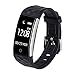 Produktbild Smart Armband Smart Watch, IRUIS Wasserdichte Bluetooth Smart Armbänder Schrittzähler Wristband mit Kamera Touch Screen Smartwatch für iOS und Android Smart Phones, Schwarz