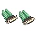Produktbild Vikins Anschluss DB15 Sub D Buchse-Stecker 15-Pin Port 2 Zeile Terminal Breakout pcb Board & # xff08; 2 Stück)