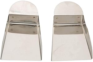 BINOA TMISHION 2 Stück Schmuckschaufel, Mini-Schaufel aus Stahl, Schmuckergebnisse, Perlen, Diamant, Edelstein, Scoop