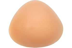 ELMIKA Silikon Brustprothese für Mastektomie, Dreieck Brustformen BH Pad Enhancer, DD Cup 600g/Stück