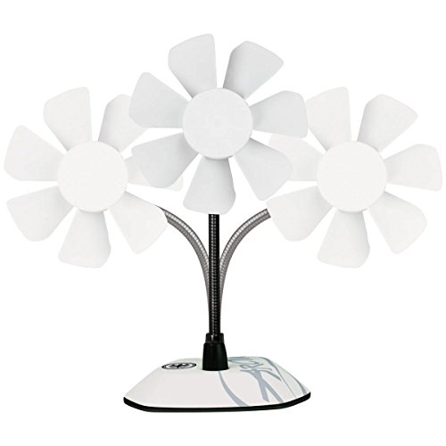 ARCTIC Breeze Deutschland – Länderedition – USB Tischventilator mit flexiblem Hals und einstellbarer Drehzahl – 800 – 1.800 U/min - 5