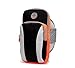 Produktbild Schwarz Running Sport Gym Nylon Reißverschluss Armband für wileyfox Swift 2 x/Plus/Spark X/Sony Xperia L1/Xperia XA1/Xperia XZ/Blackberry Keyone/dtek60/BLU Vivo XL 2/BLU R2/VIVO 6/VIVO 8/Motorola Moto G5S Plus/E4 Plus