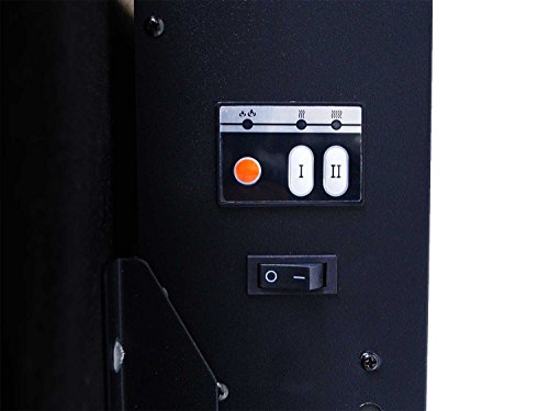 Elektro – Wandkamin Polar mit Fernbedienung, bis zu 2000 Watt Heizleistung, auch ohne Heizleistung energiearm einsetzbar - 3